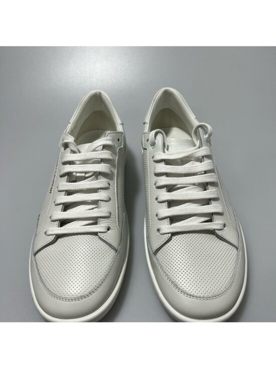 Saint Laurent Court Classic Perforated Leather Sneakers White Men’s EU 41/US 8 main image 4